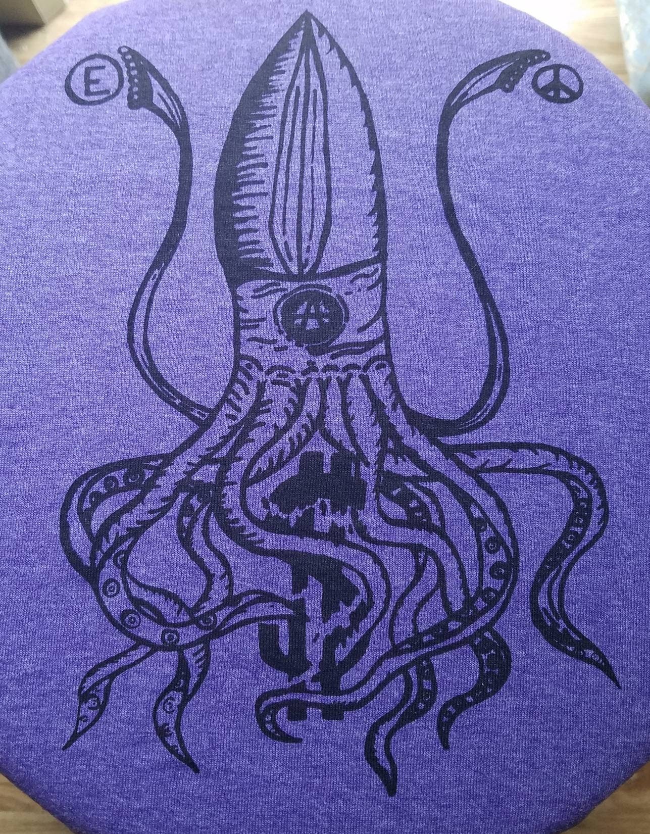 Squid Anarchy Shirt - Anti-capitalist Threads
