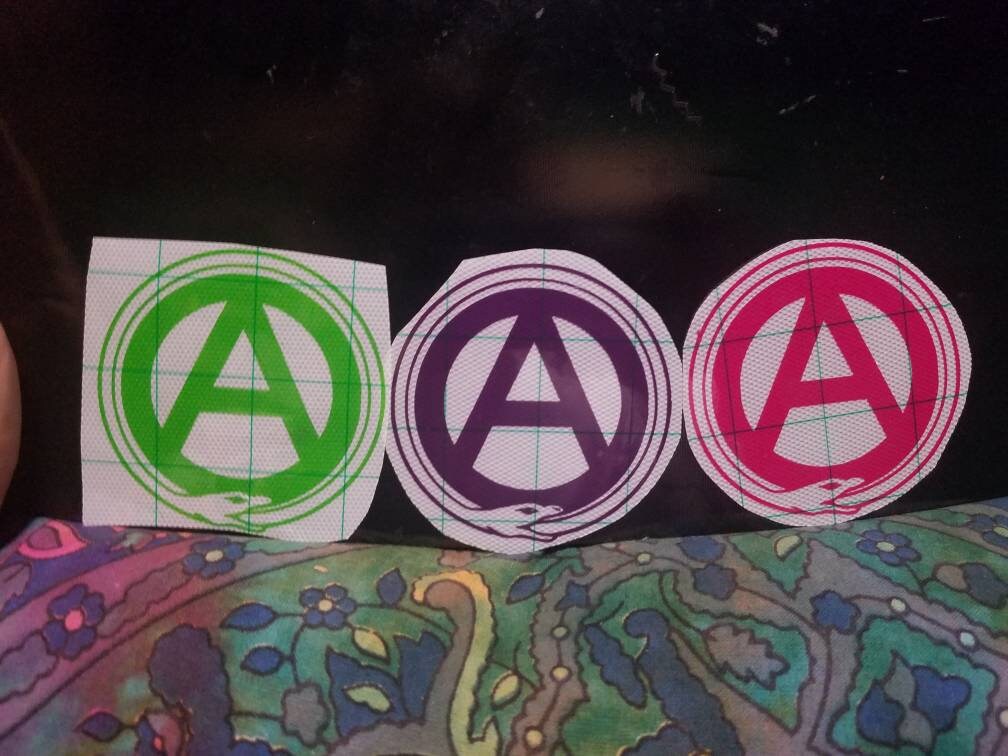 Ouroboros Anarchy Vinyl Sticker Decal