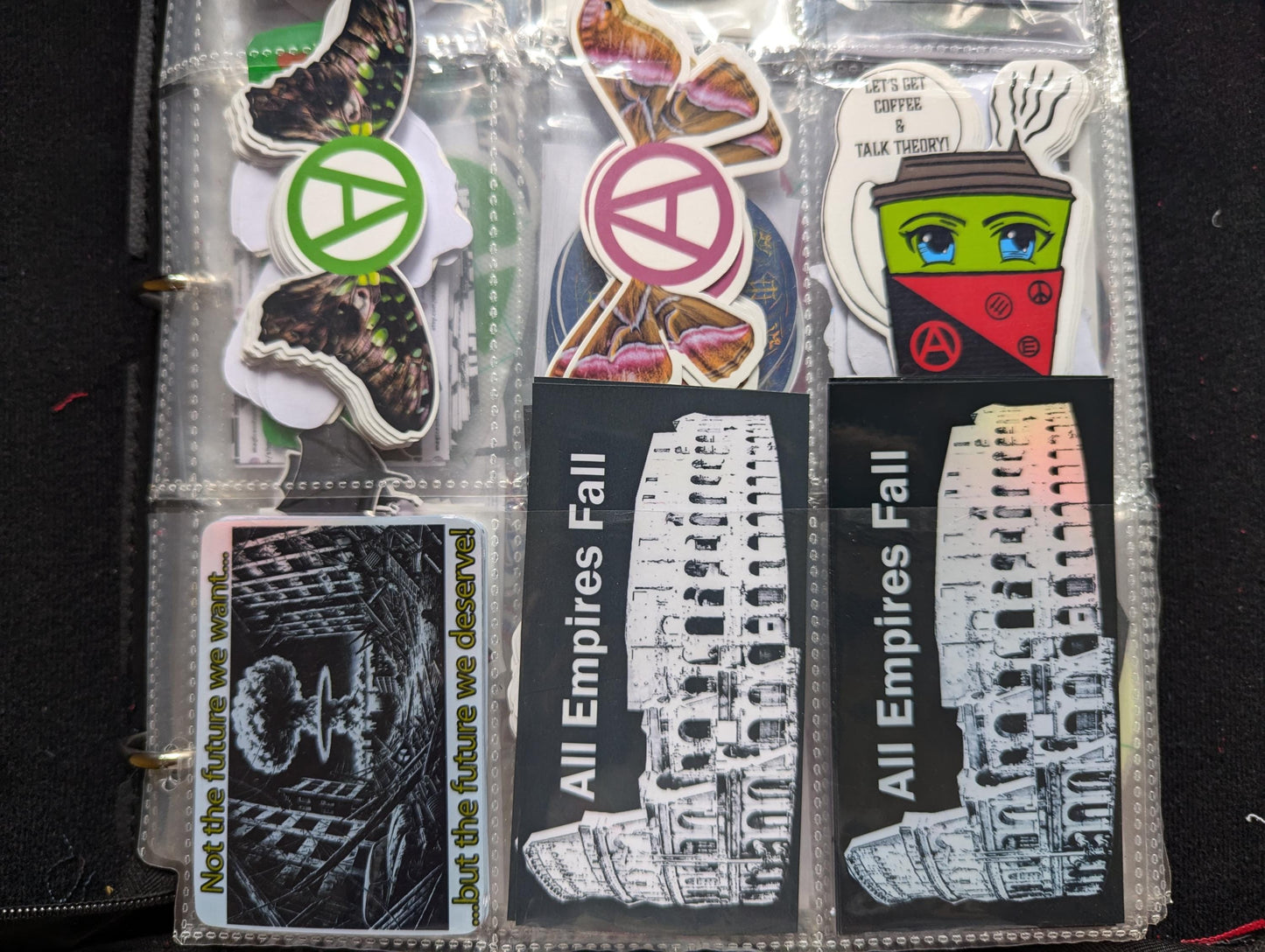 Anti Nuclear War - Holo Vinyl Sticker