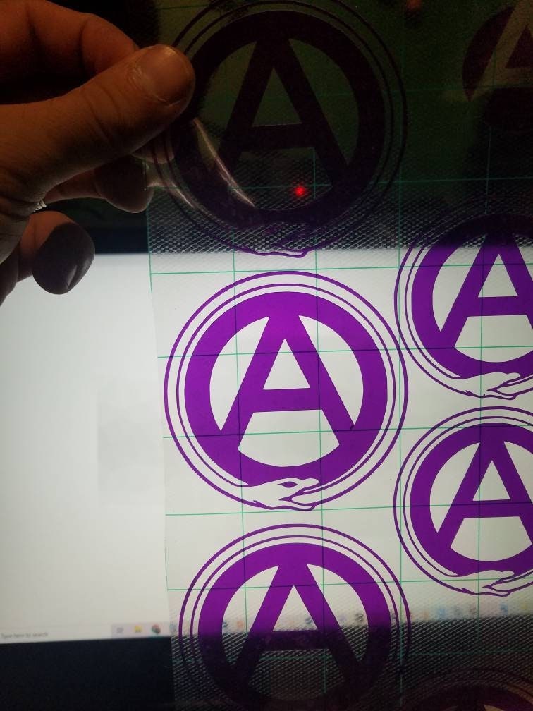 Ouroboros Anarchy Vinyl Sticker Decal
