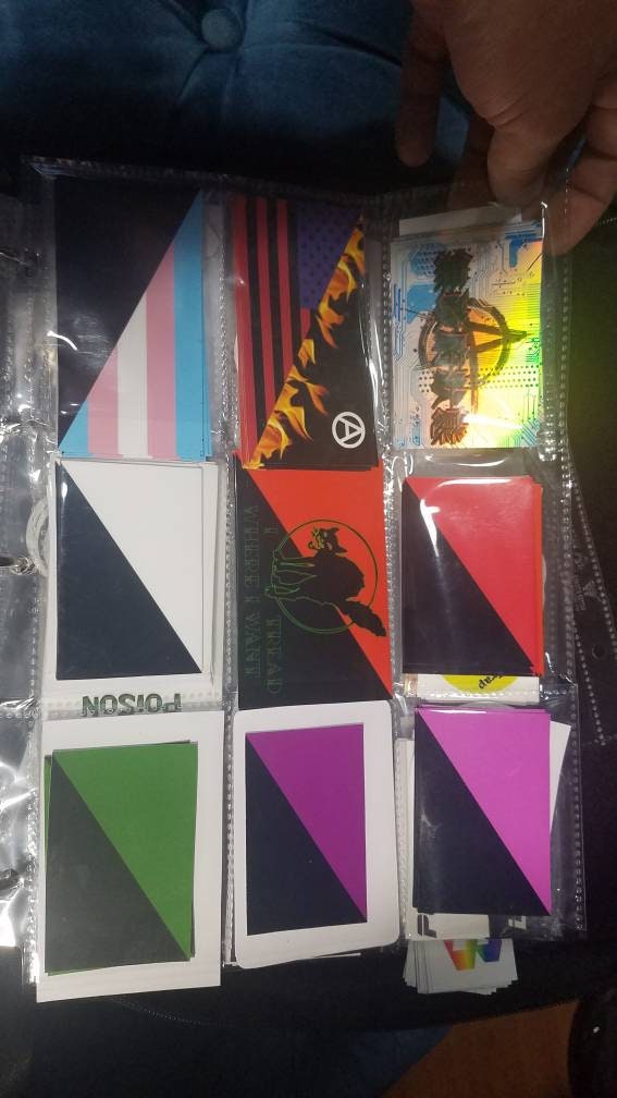Anarcho-Pacifism flag Anarchy sticker