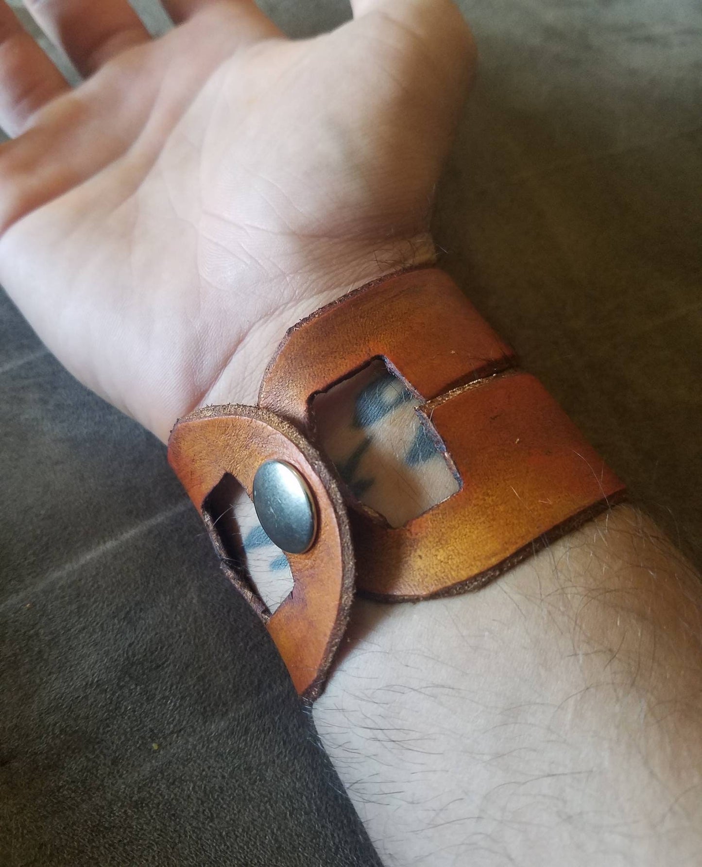 Leather Cuff - Handcuffs - BDSM Kink Jewelry