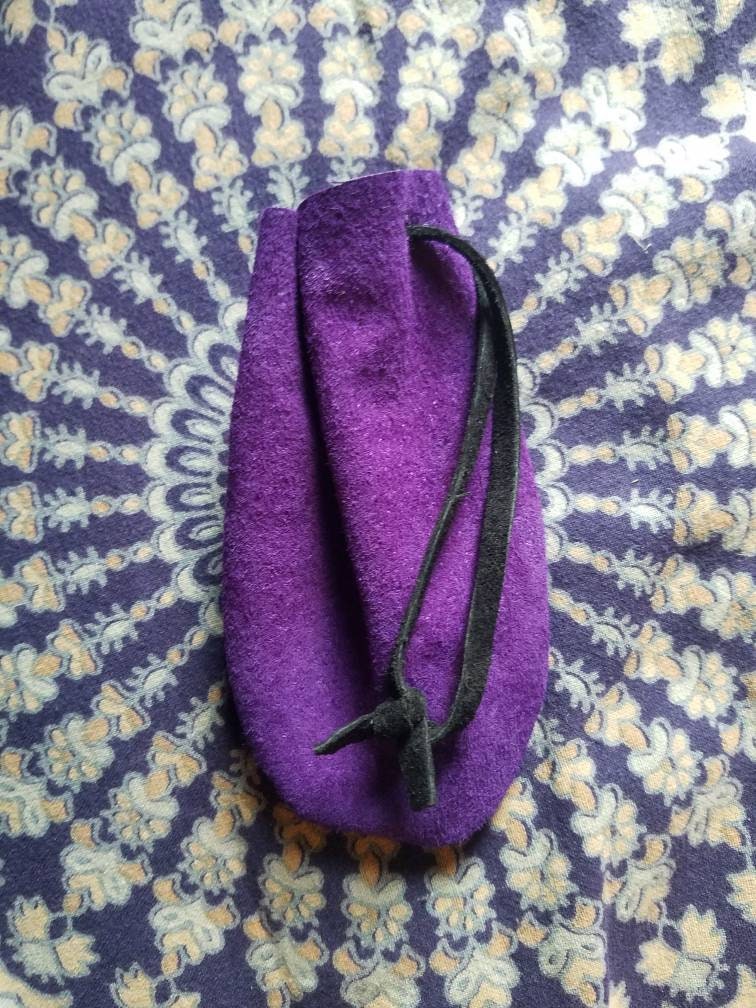 Witch’s Pocket: Hand-Stitched Leather Pouch