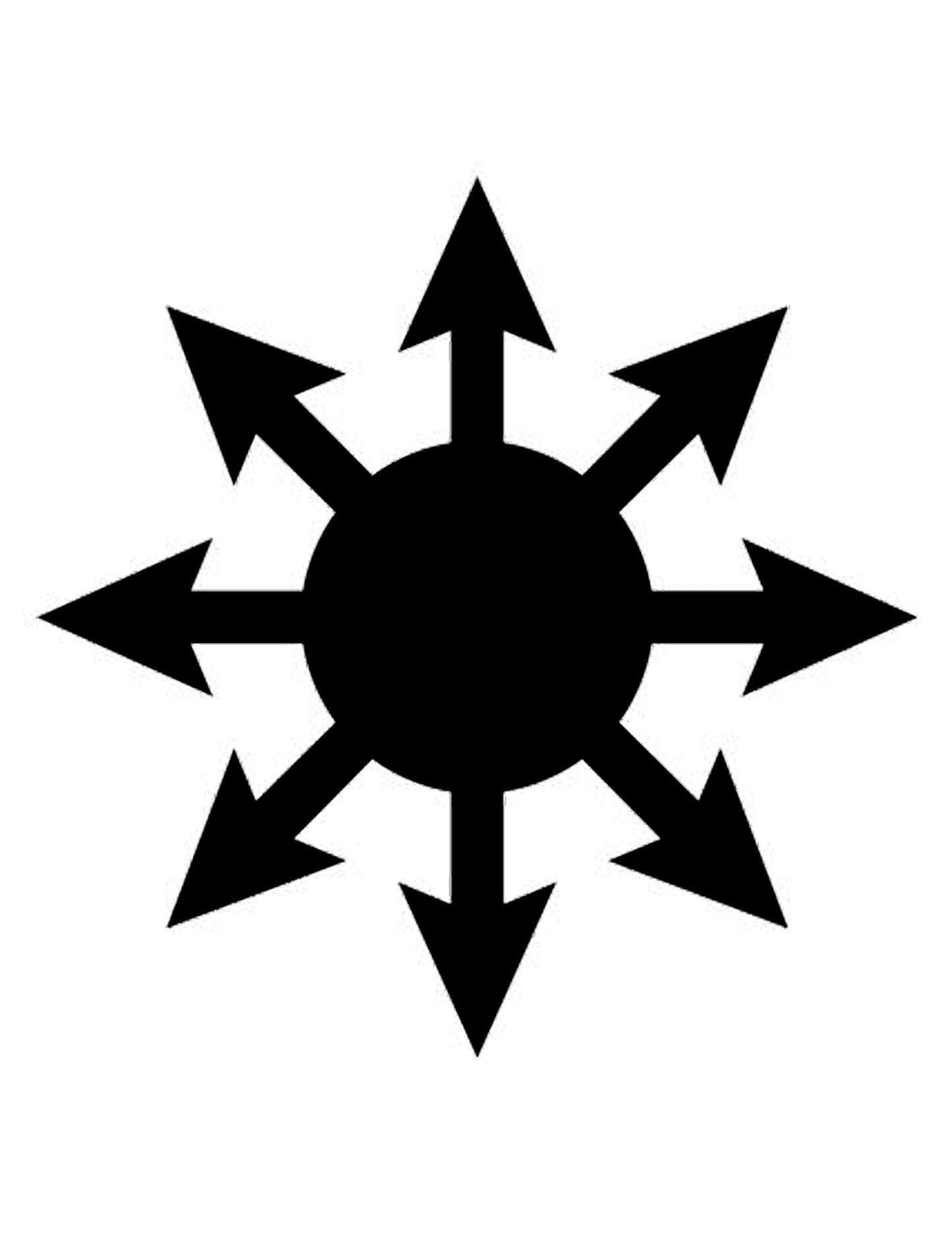 Chaos Star Patch – Occult Symbol of Chaos Magick