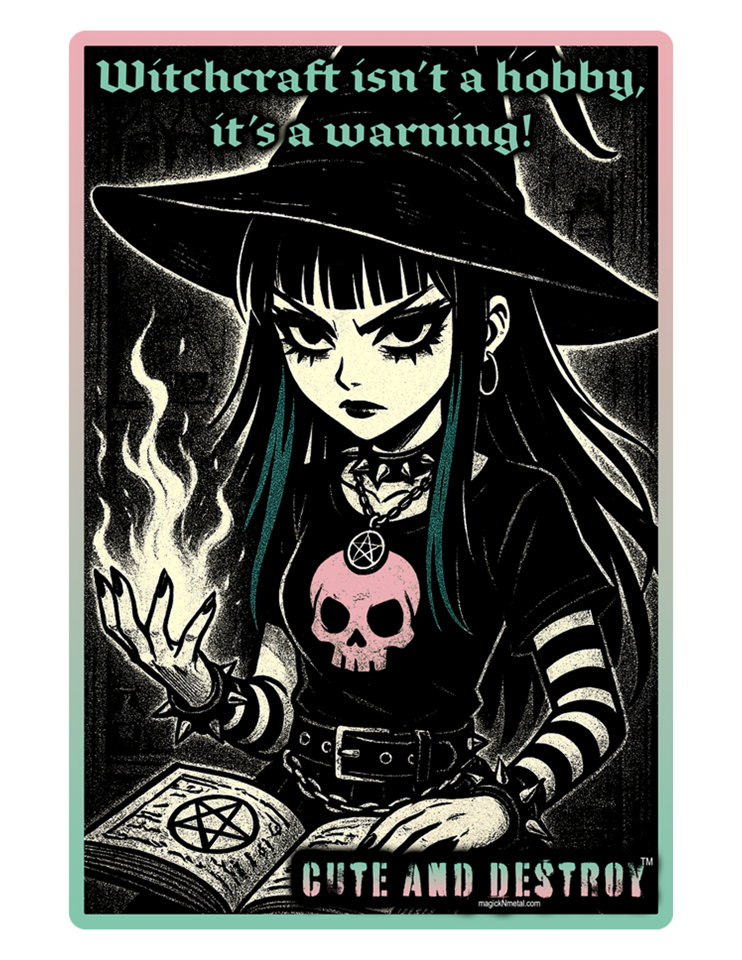 Witchcraft Isn’t a Hobby – Vinyl Sticker