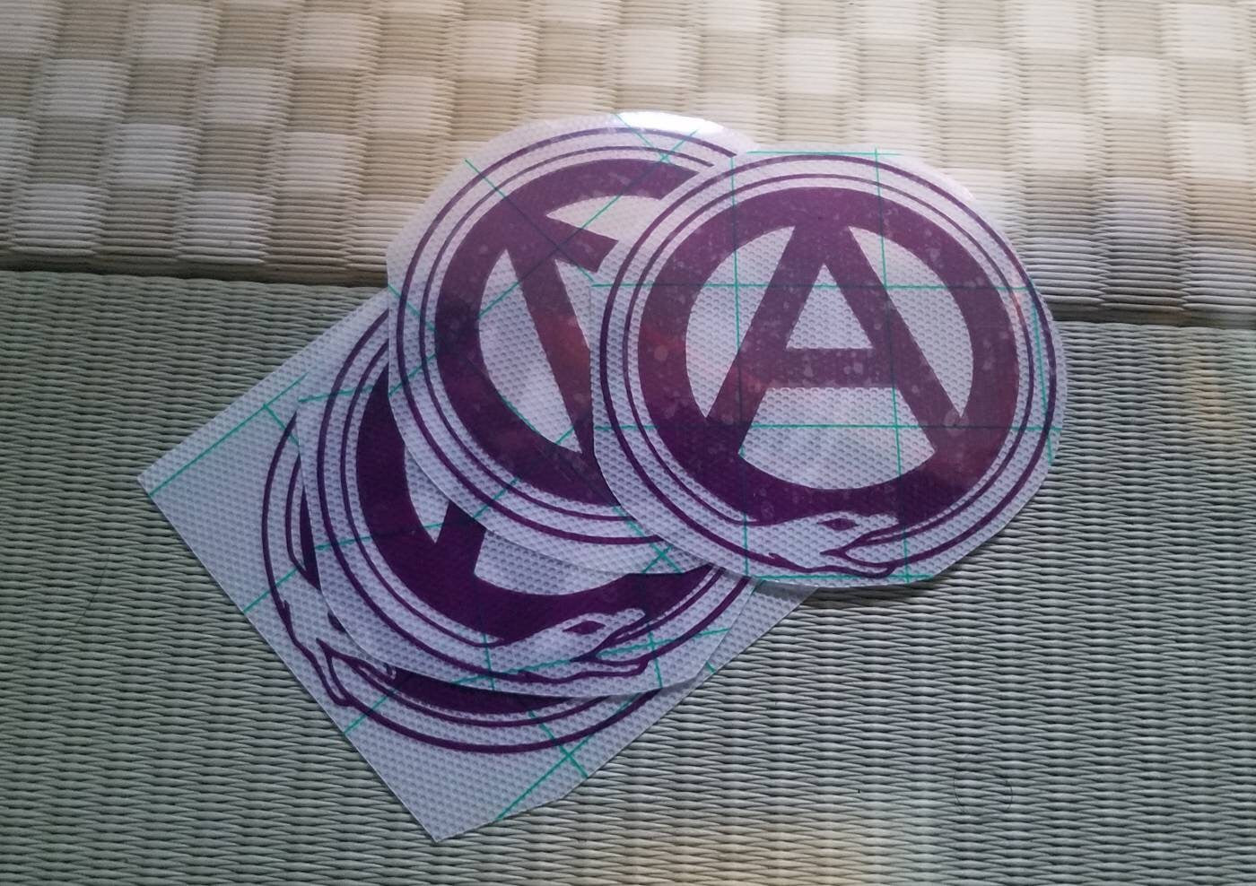 Ouroboros Anarchy Vinyl Sticker Decal