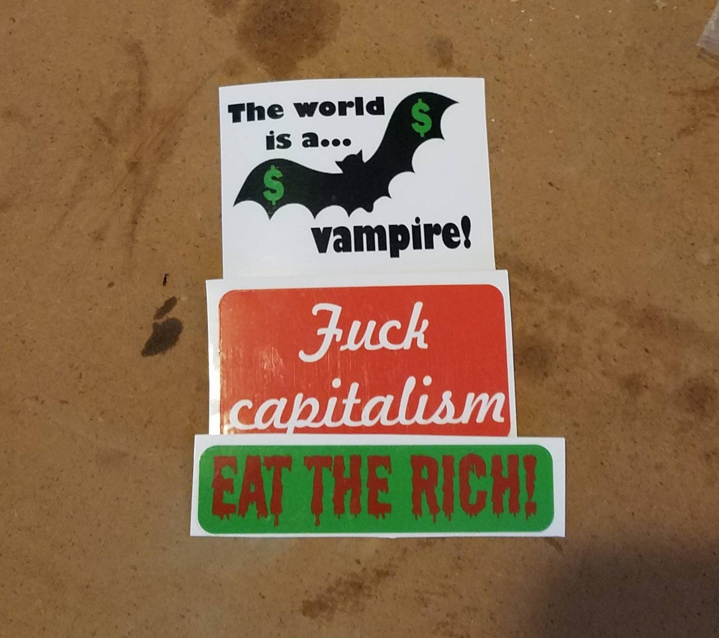 World Vampire Vinyl Sticker