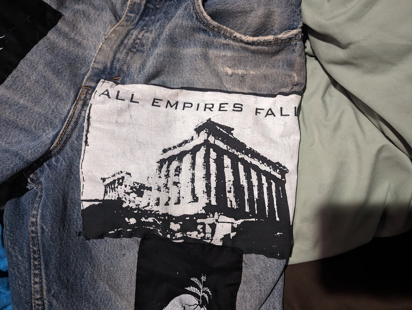 All Empires Fall - Back Patch