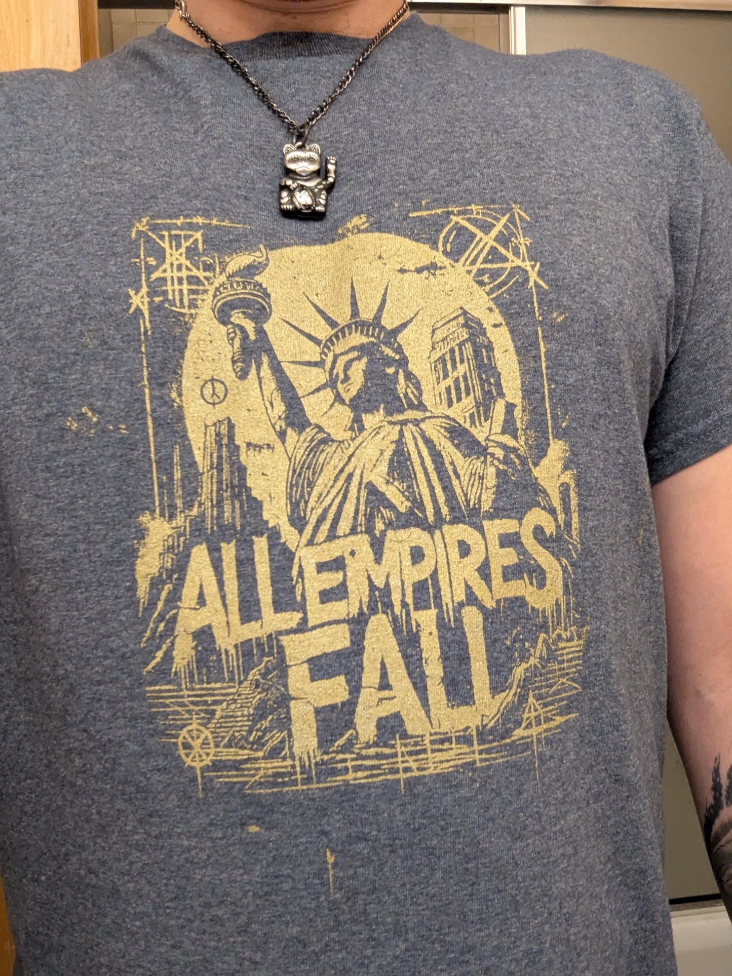 Empires Fall - New - Back Patch