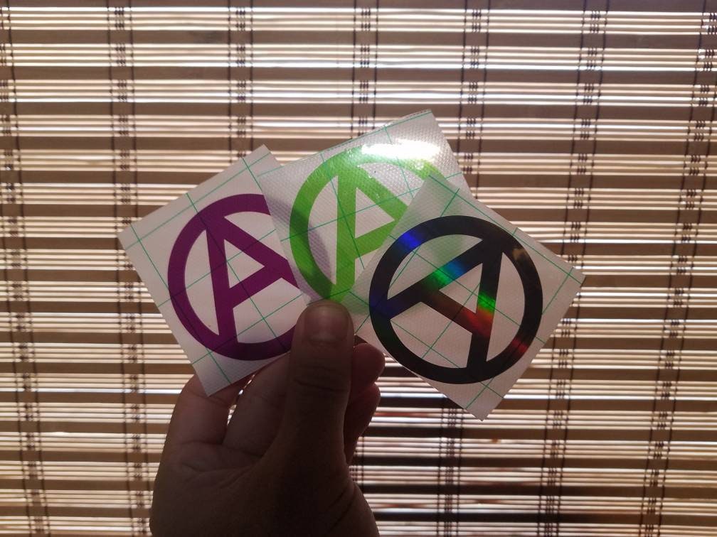 Anarchy Vinyl Decal Stickers