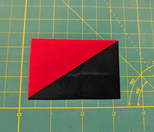 Anarcho -Syndicalism / AnCom - Vinyl sticker