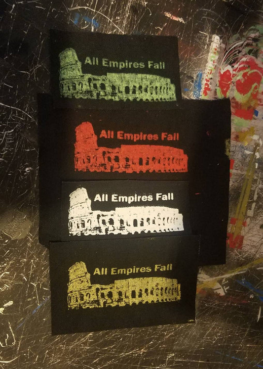 EMPIRES FALL - Punk Patch - Historical Reminder