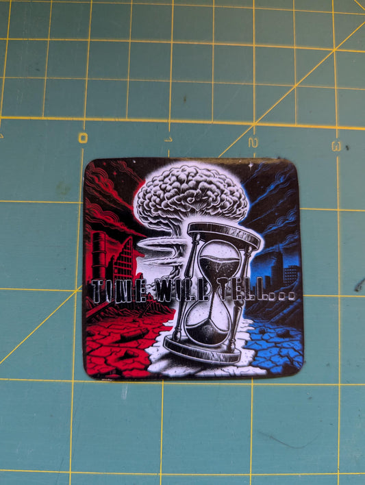 Anti Nuclear War Vinyl Sticker