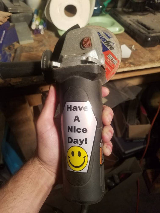 Have a Nice Day - Vinyl Sticker - Memento Mori