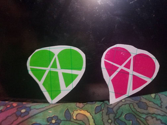 Heart <3 Anarchy - vinyl decal sticker
