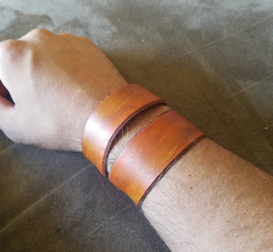 Leather Cuff - Handcuffs - BDSM Kink Jewelry