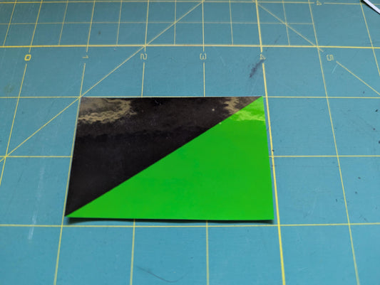 Eco-Anarchism Flag vinyl sticker