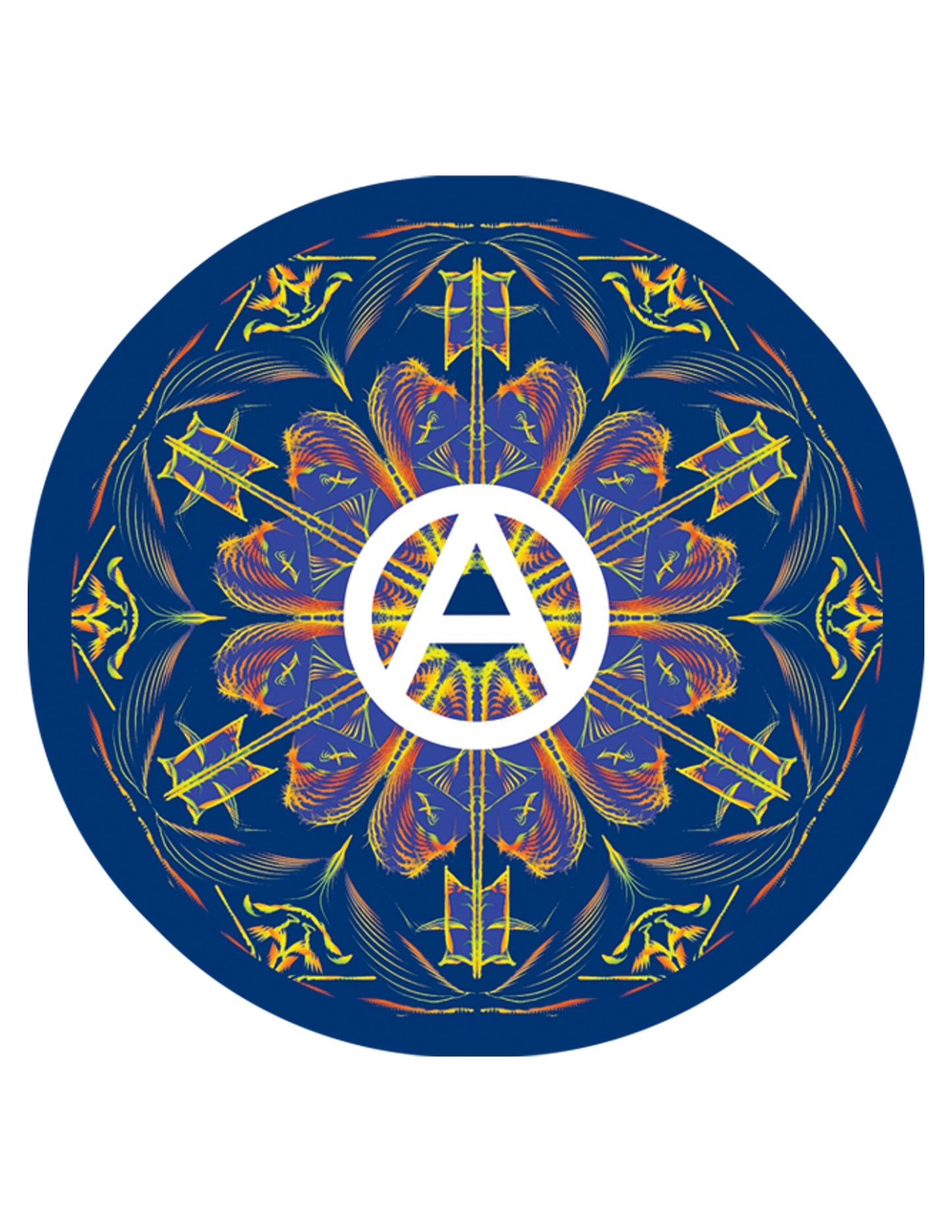 Anarchy Starflower - Holographic Vinyl Sticker