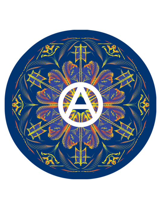 Anarchy Starflower - Holographic Vinyl Sticker