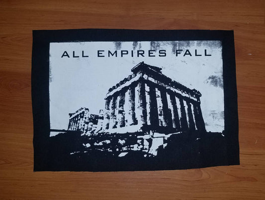 All Empires Fall - Back Patch