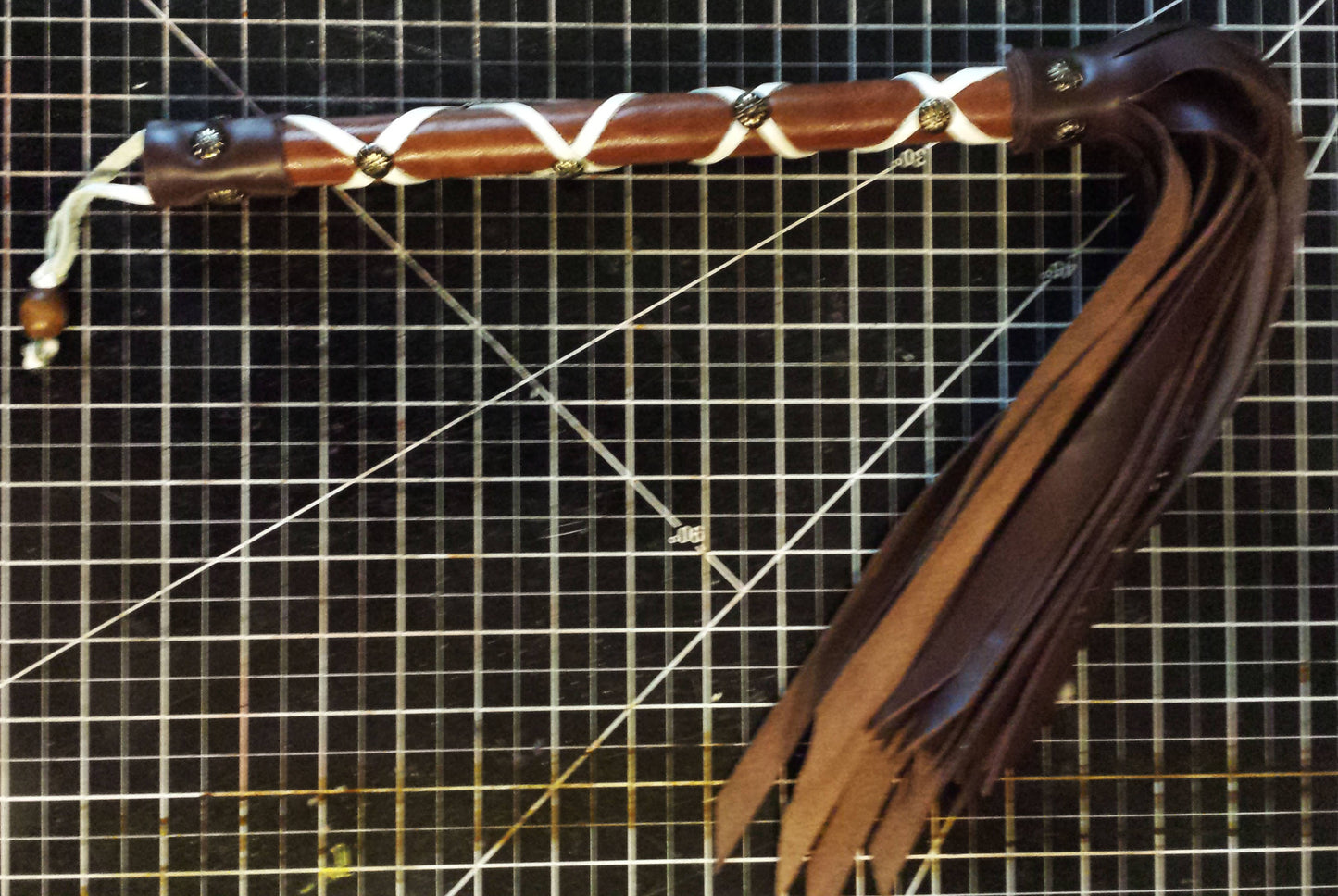 Handmade BDSM Flogger (14-28 tails) Split Suede