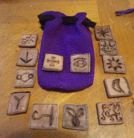 Witch’s Pocket: Hand-Stitched Leather Pouch
