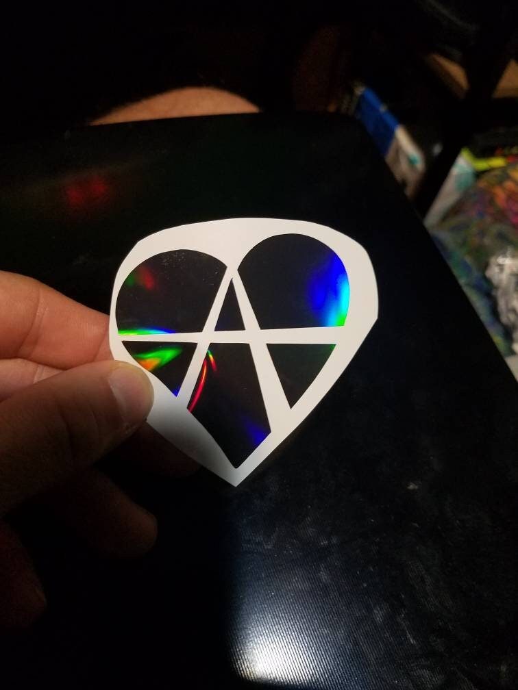 Heart <3 Anarchy - vinyl decal sticker