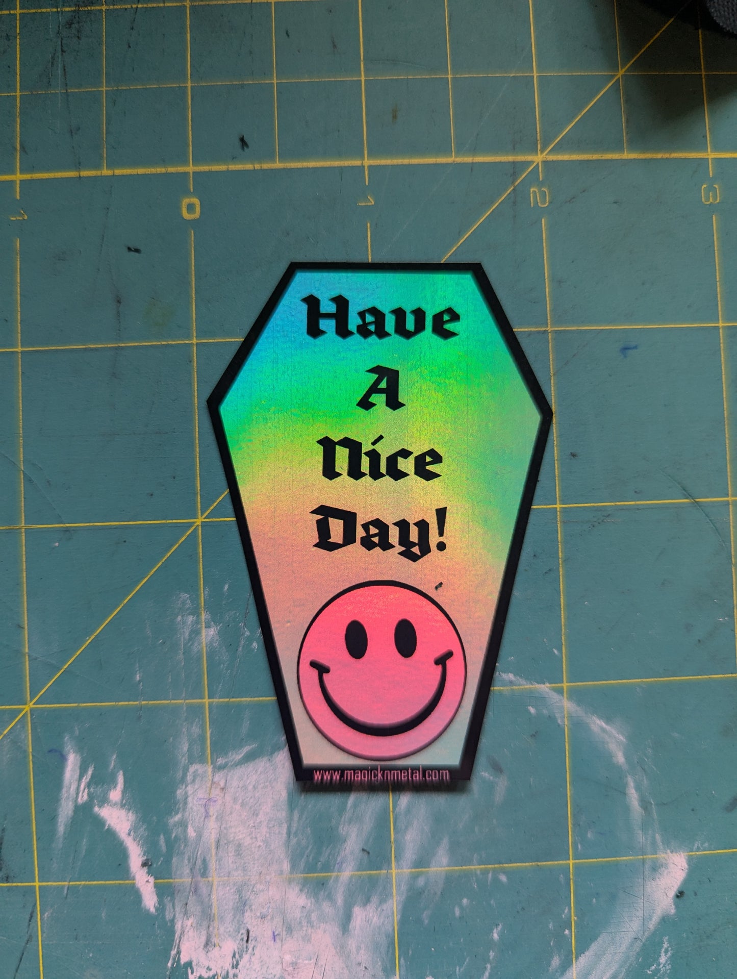 Have a Nice Day (Coffin Edition) – Sticker